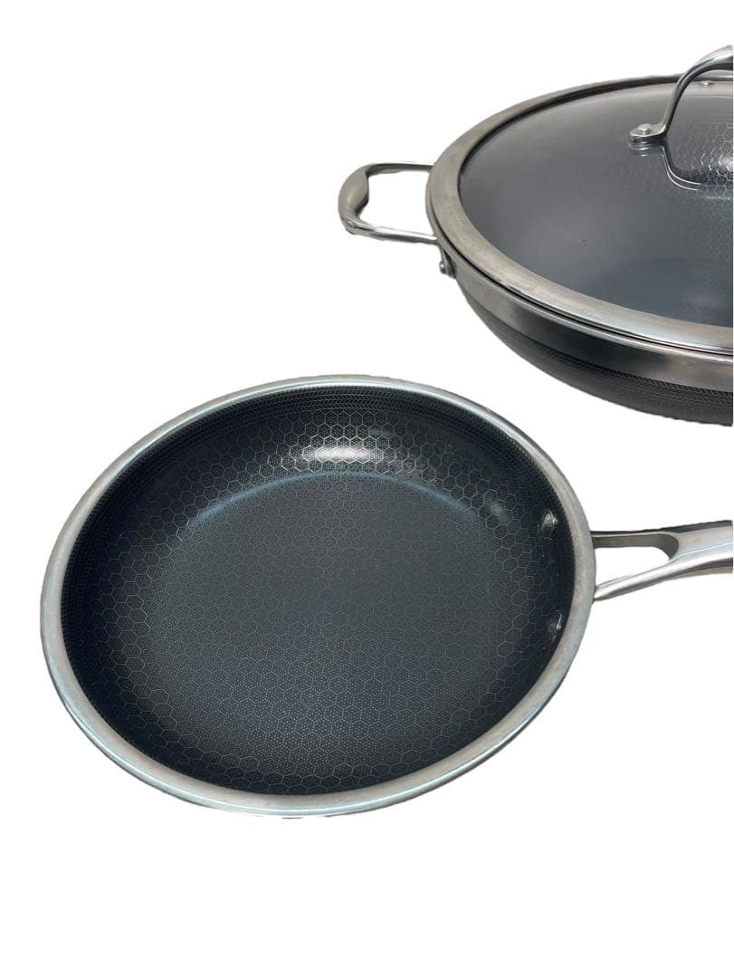 HEXCLAD ハイブリッド フライパン 20cm 30cm 蓋付きセット