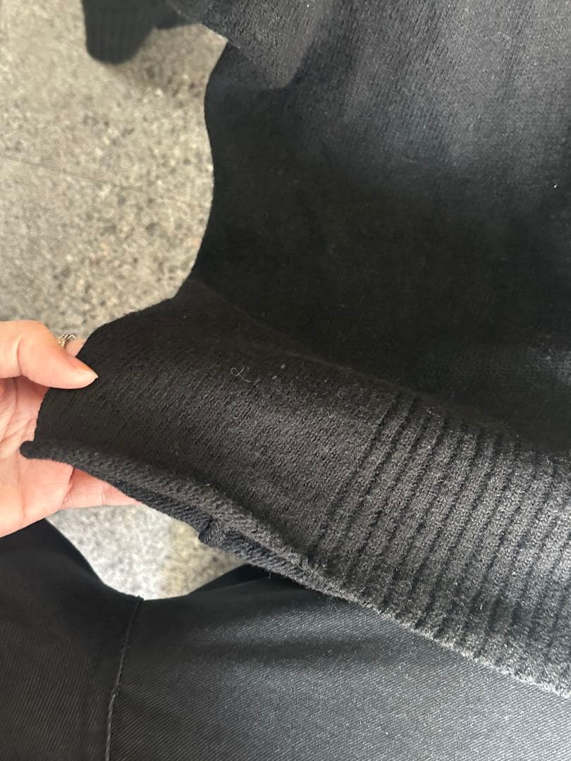 コム・デ・ギャルソン ブラックニット