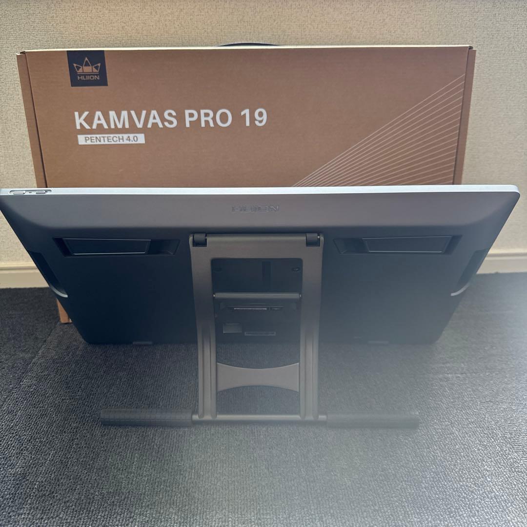 KAMVAS PRO 19 付属品完備　スタンドST100A付　左手デバイス付