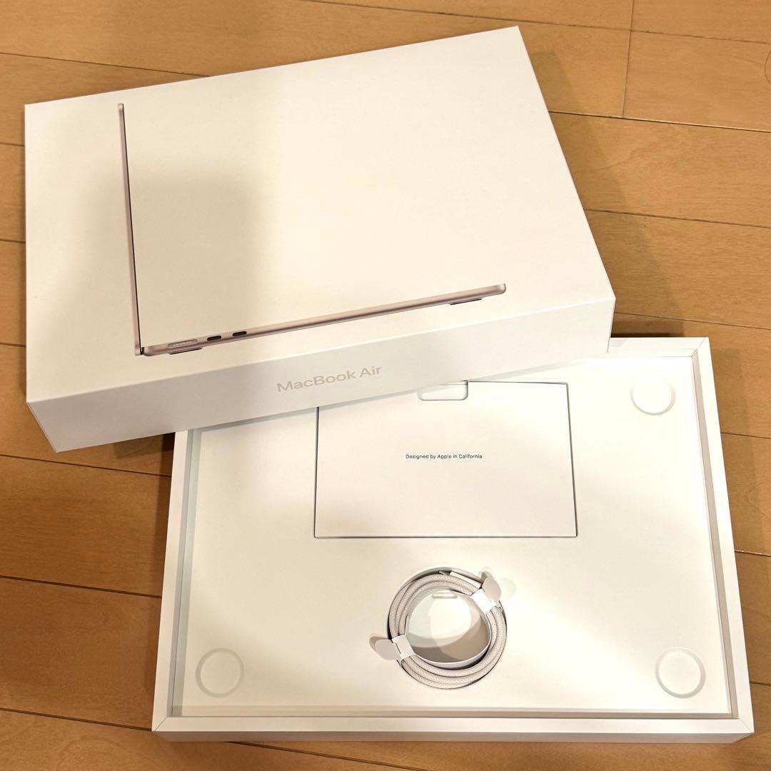 【美品】MacBookAir M2スターライト 日本語キーボード