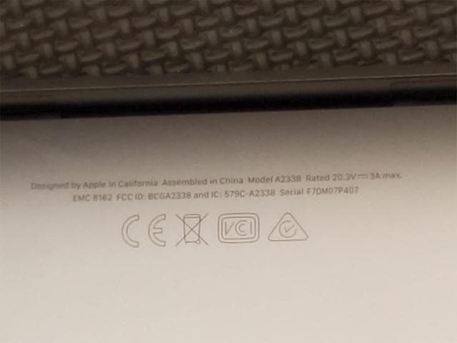 MacBook Pro 13インチ Apple M2チップ MNEH3J/A