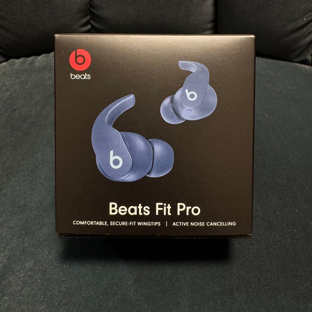 てつ【完了品・希少色】Beats Fit Pro ネイビー イヤフォン