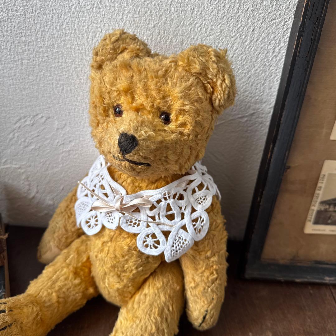 イギリスアンティークベア　テディベア　イギリスヴィンテージベア