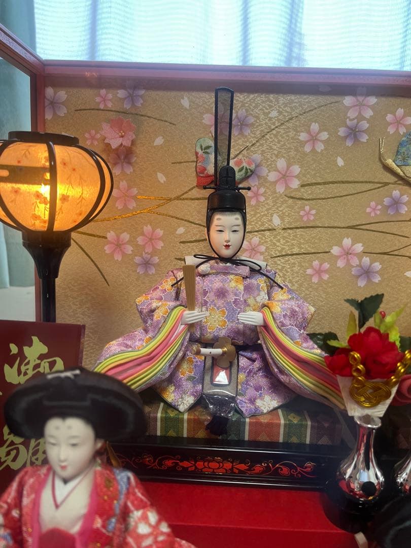 雛人形　ケース付き