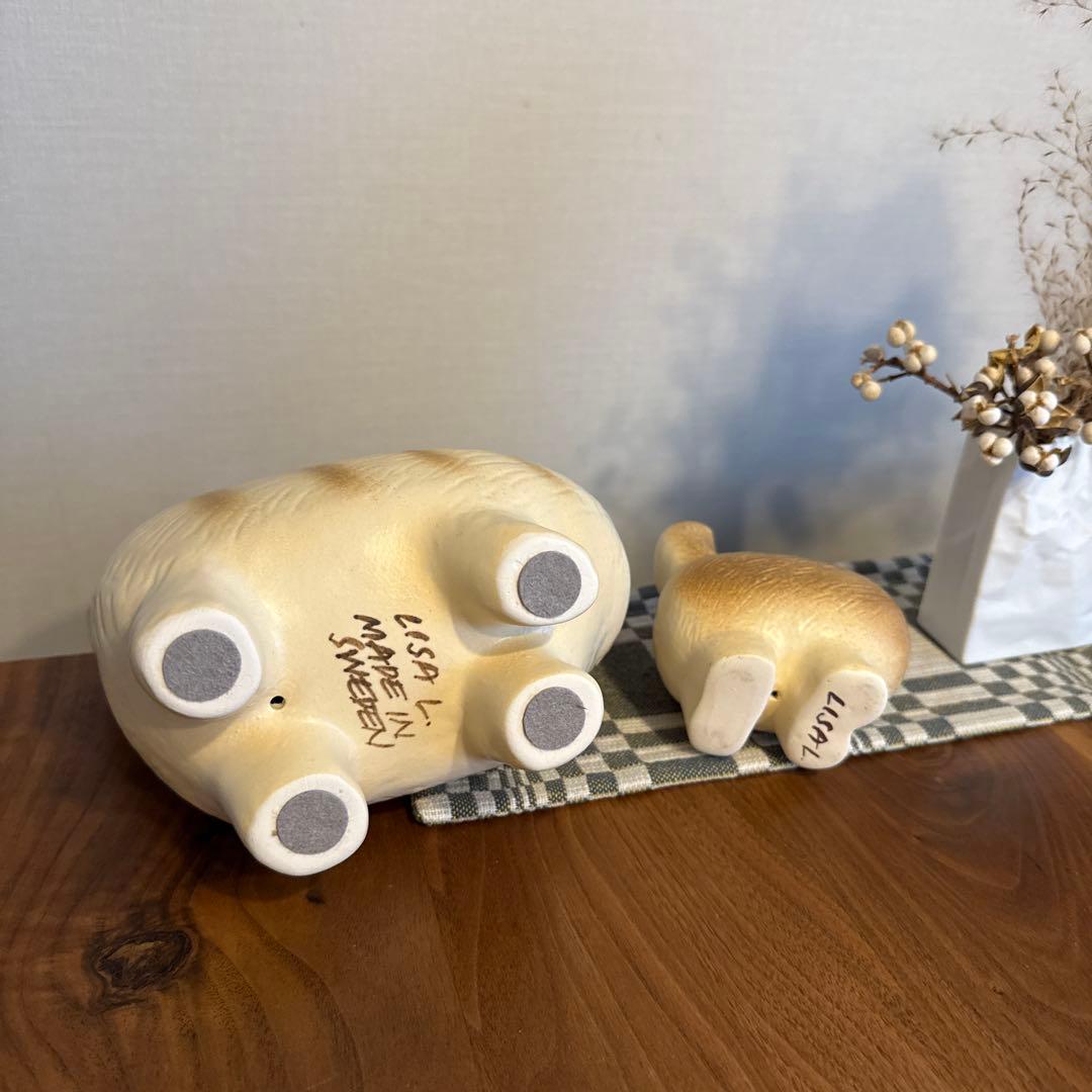 新品リサラーソンモア　二匹