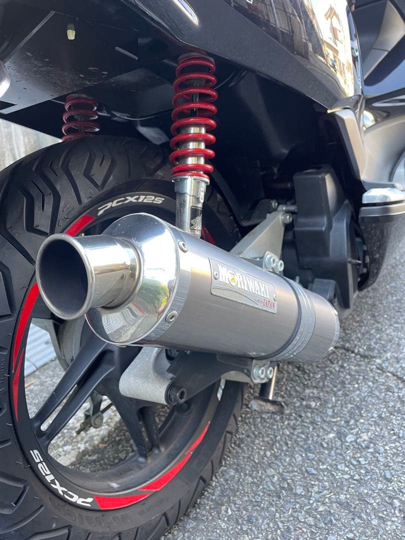 【美品】MORIWAKI JF56 フルエキゾーストマフラー モリワキ