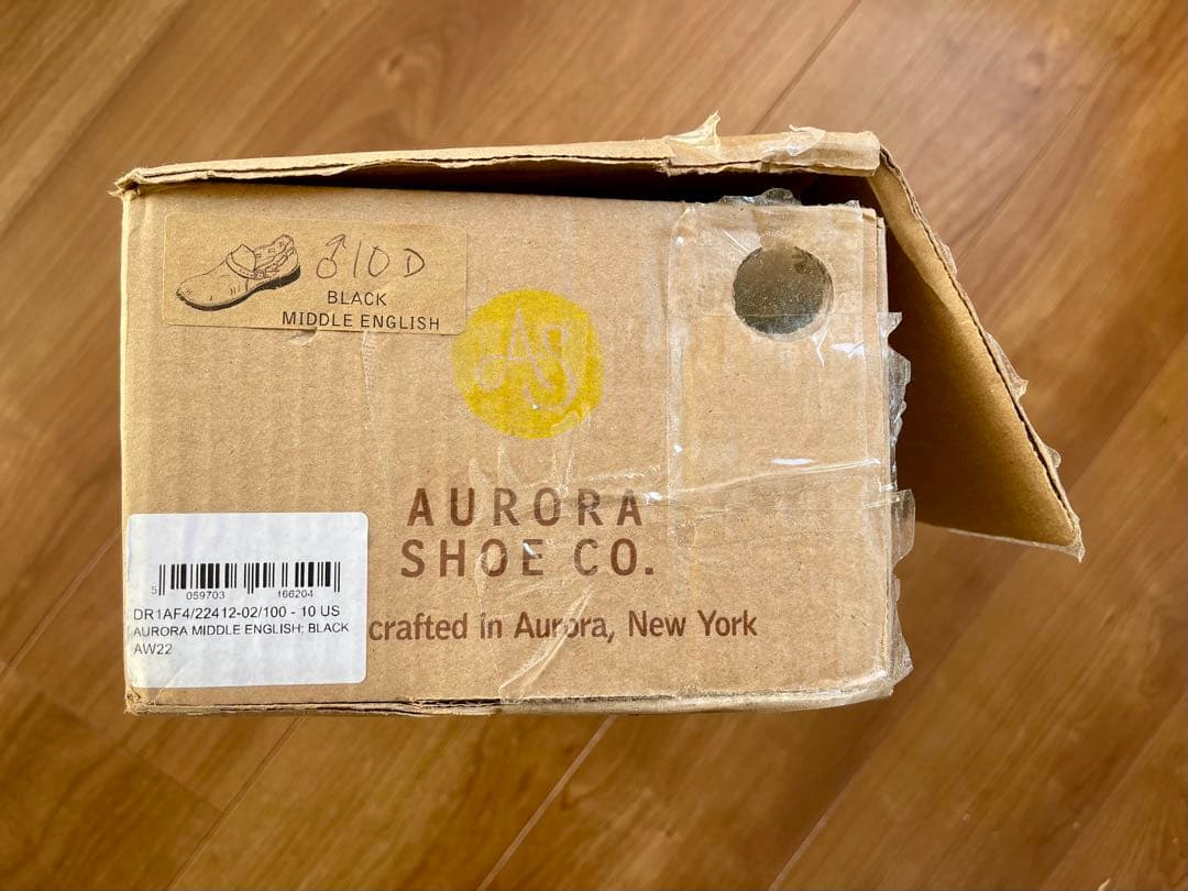 ブラックレザー バックル付きシューズ