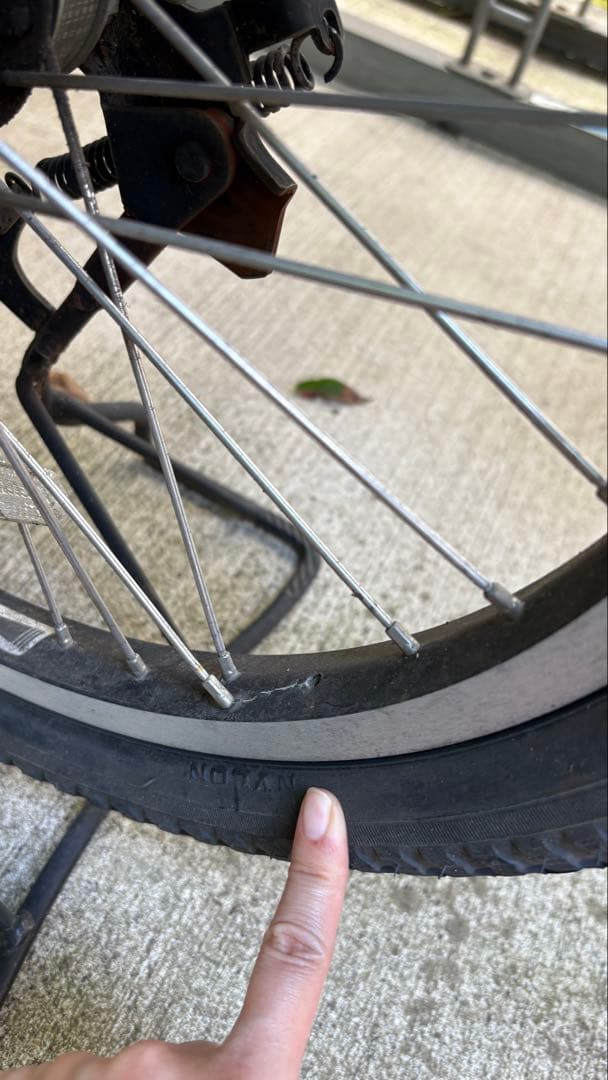 我孫子市　引き取り限定　ビッケ　bikke ３人乗り　電動自転車　不具合有り