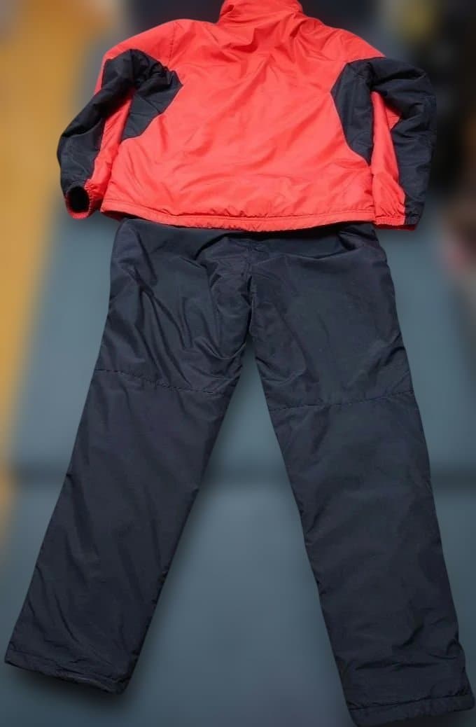 【DAIWA】ミドラーウェア 上下セット2XLサイズ 赤/黒