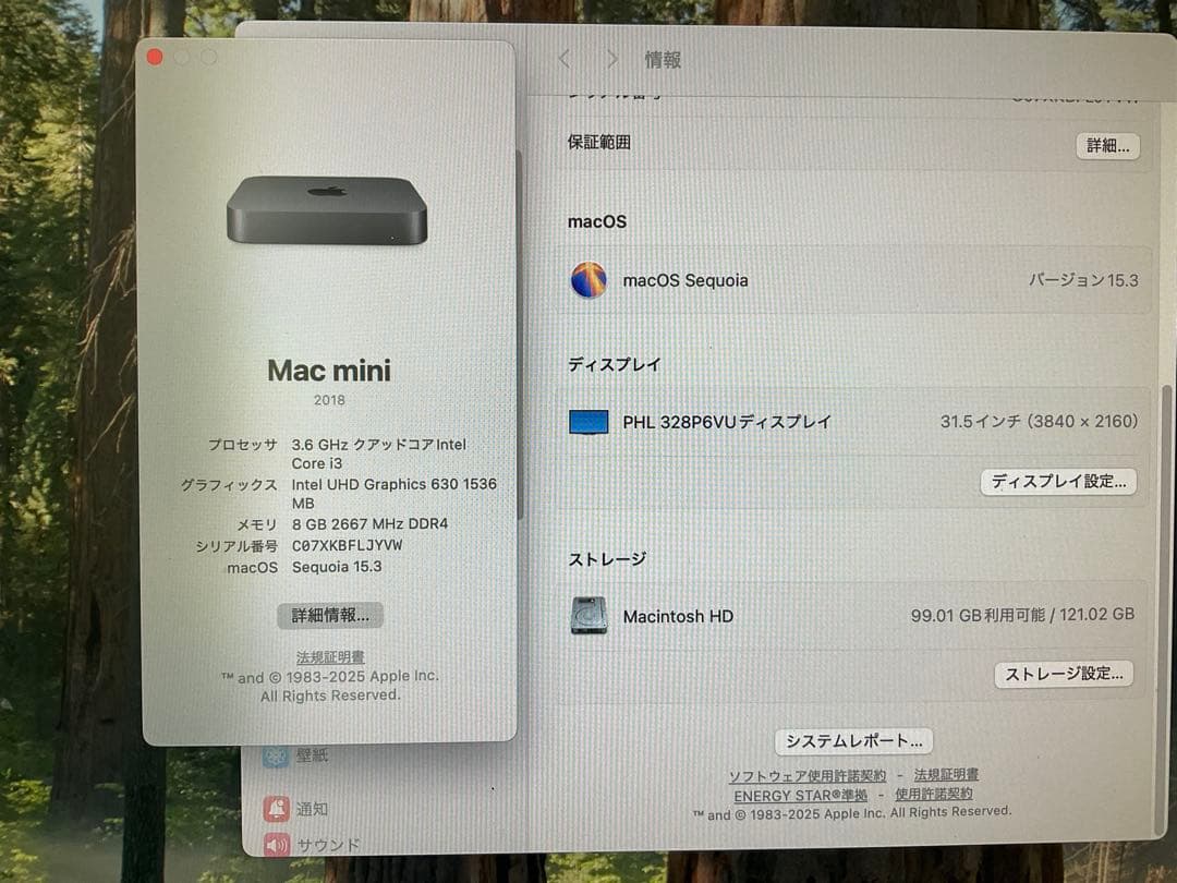 Apple Mac mini スペースグレーA1993 MRTR2J／A