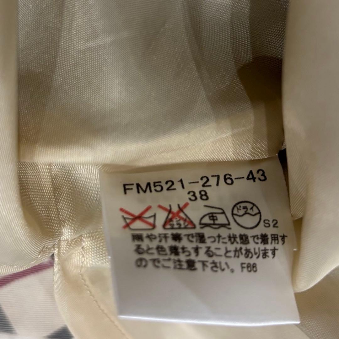 バーバリーブルーレーベル ノバチェック プリーツ ジャンパースカート 38