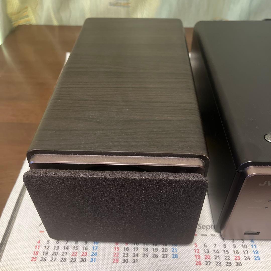 【2023年製】JVCケンウッド EX-S55-T ウッドコーン ブラウン