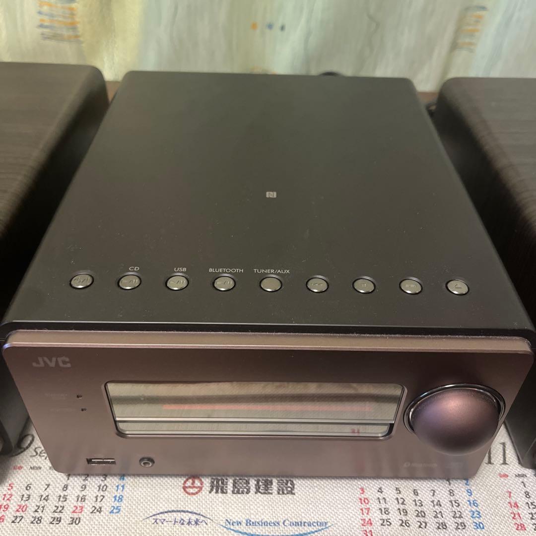 【2023年製】JVCケンウッド EX-S55-T ウッドコーン ブラウン