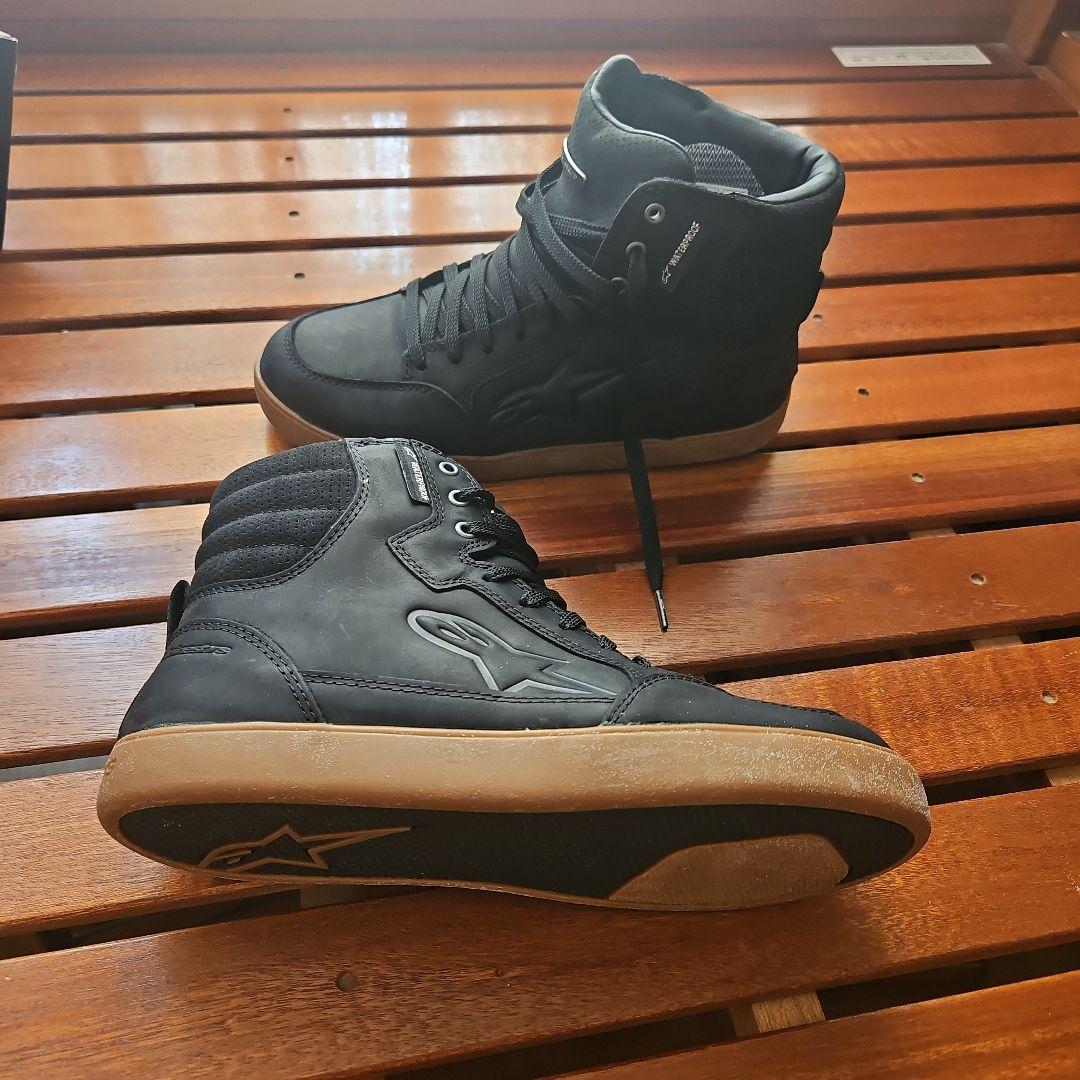 Alpinestars ブラック ハイカットシューズ