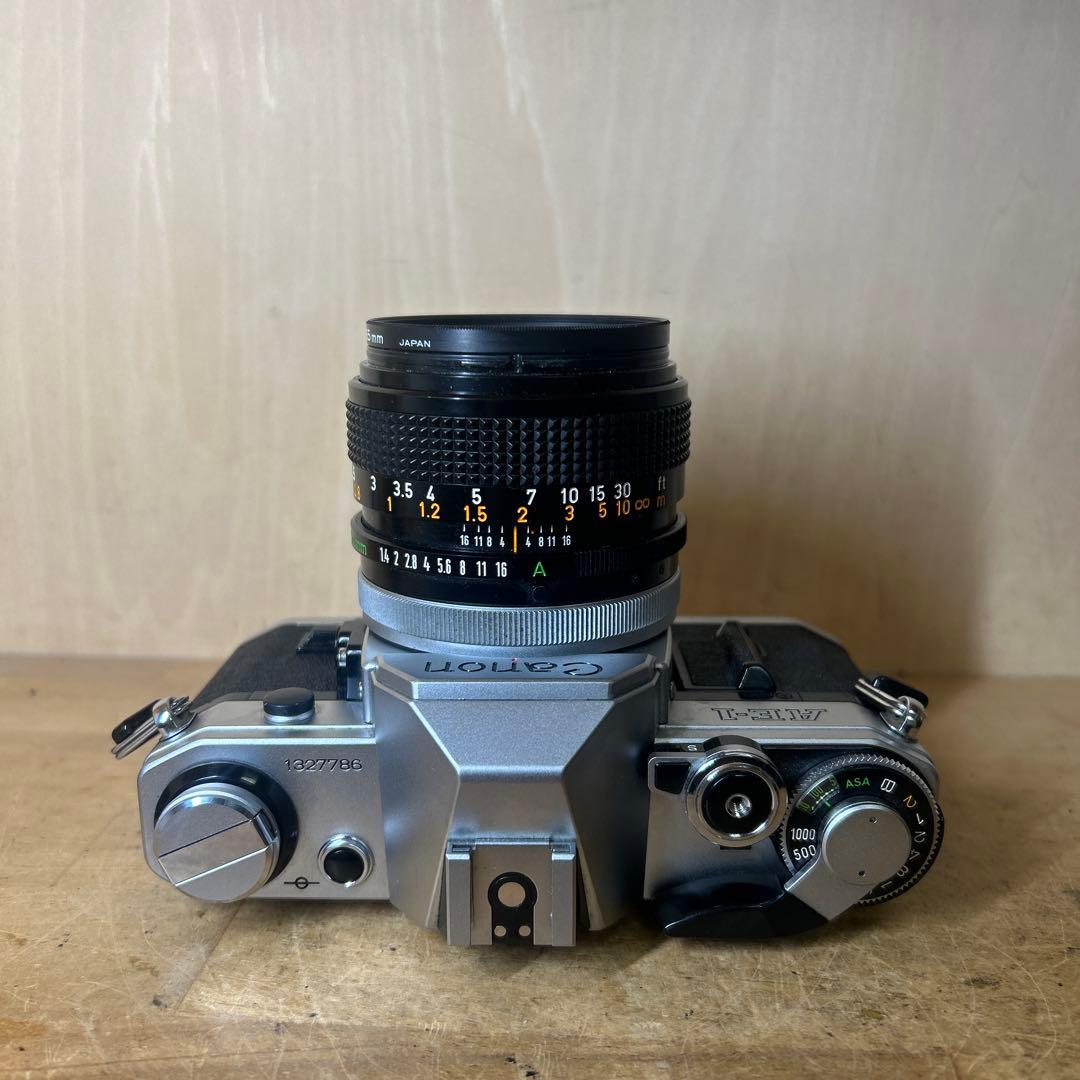 Canon AE-1+FD 50 f1.4 SSC 鳴きなし完動極美品