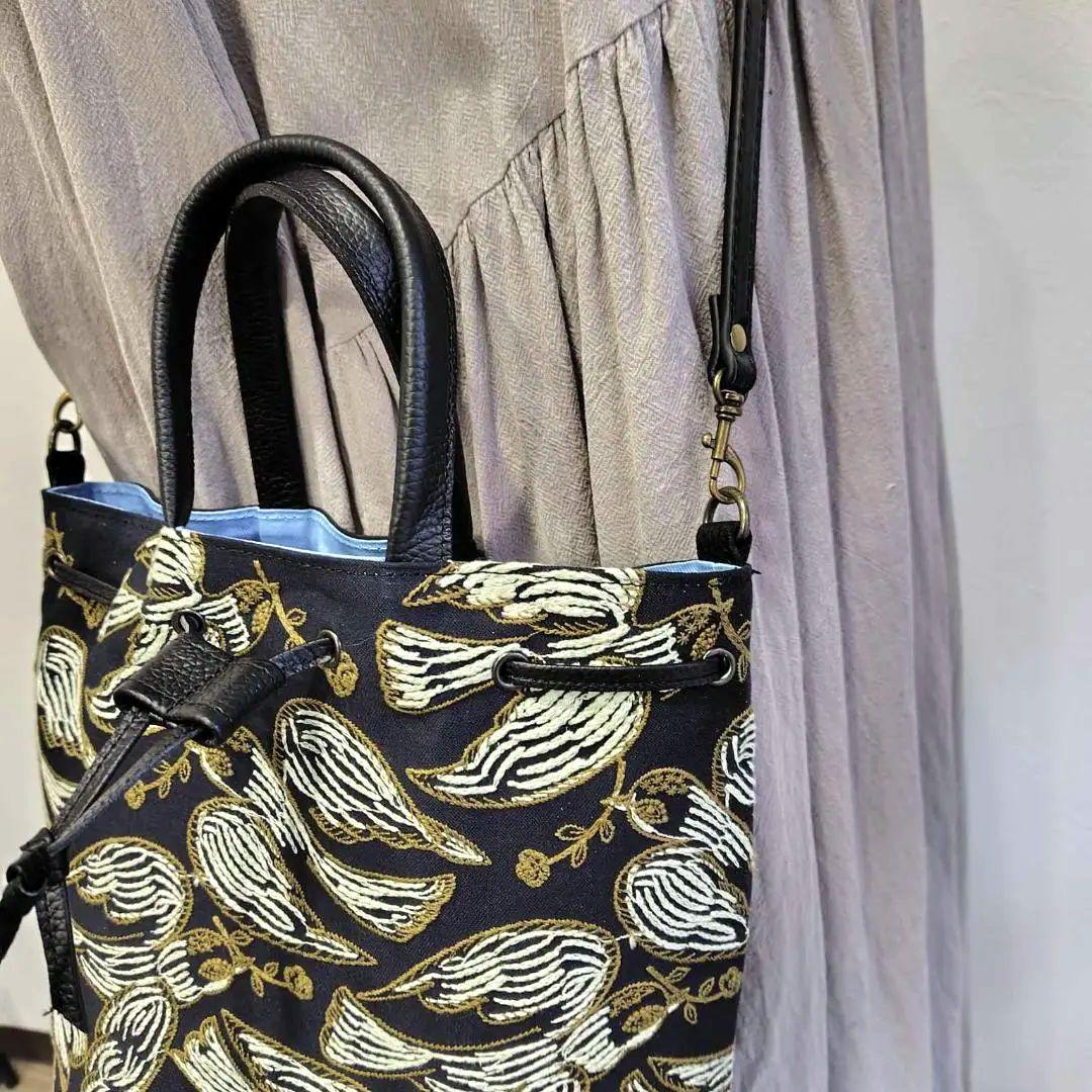 【専用】/following dayフォローイングディ/巾着Lサイズショル