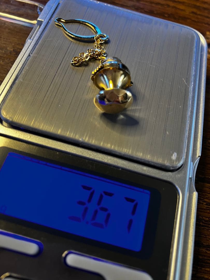 18金　ネクタイピン