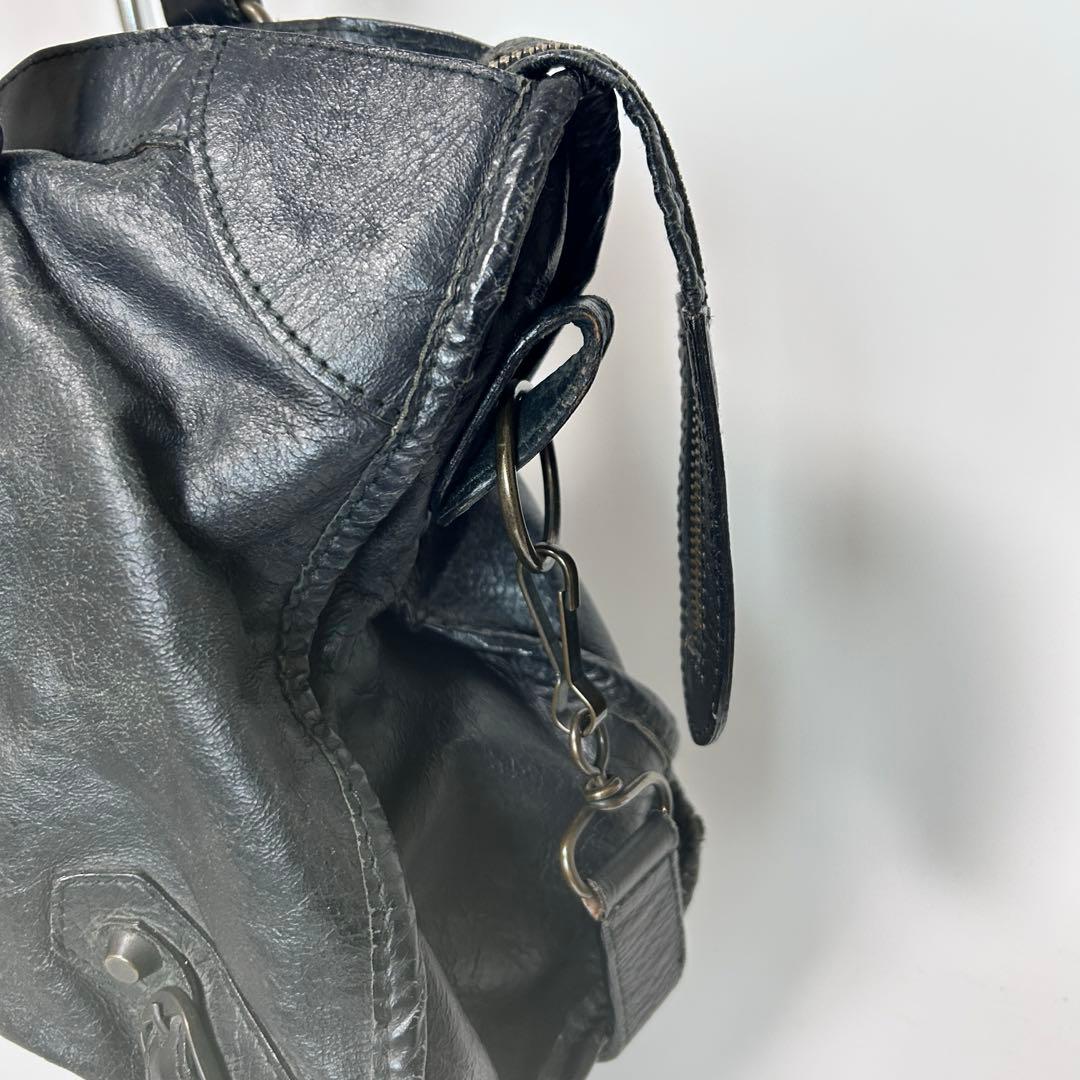 バレンシアガ BALENCIAGA シティ ブラック ショルダー付