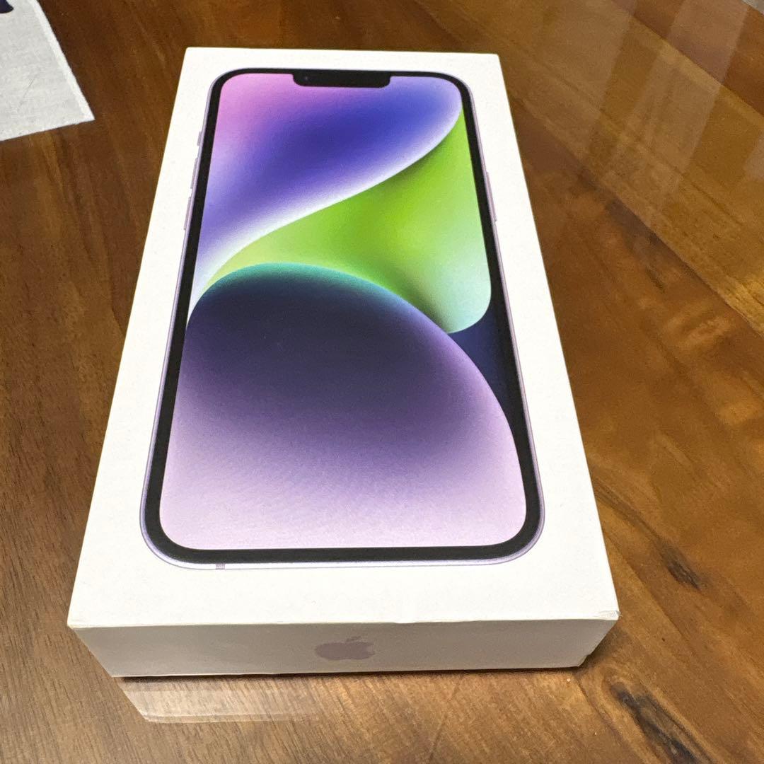 iPhone14 パープル 本体 美品