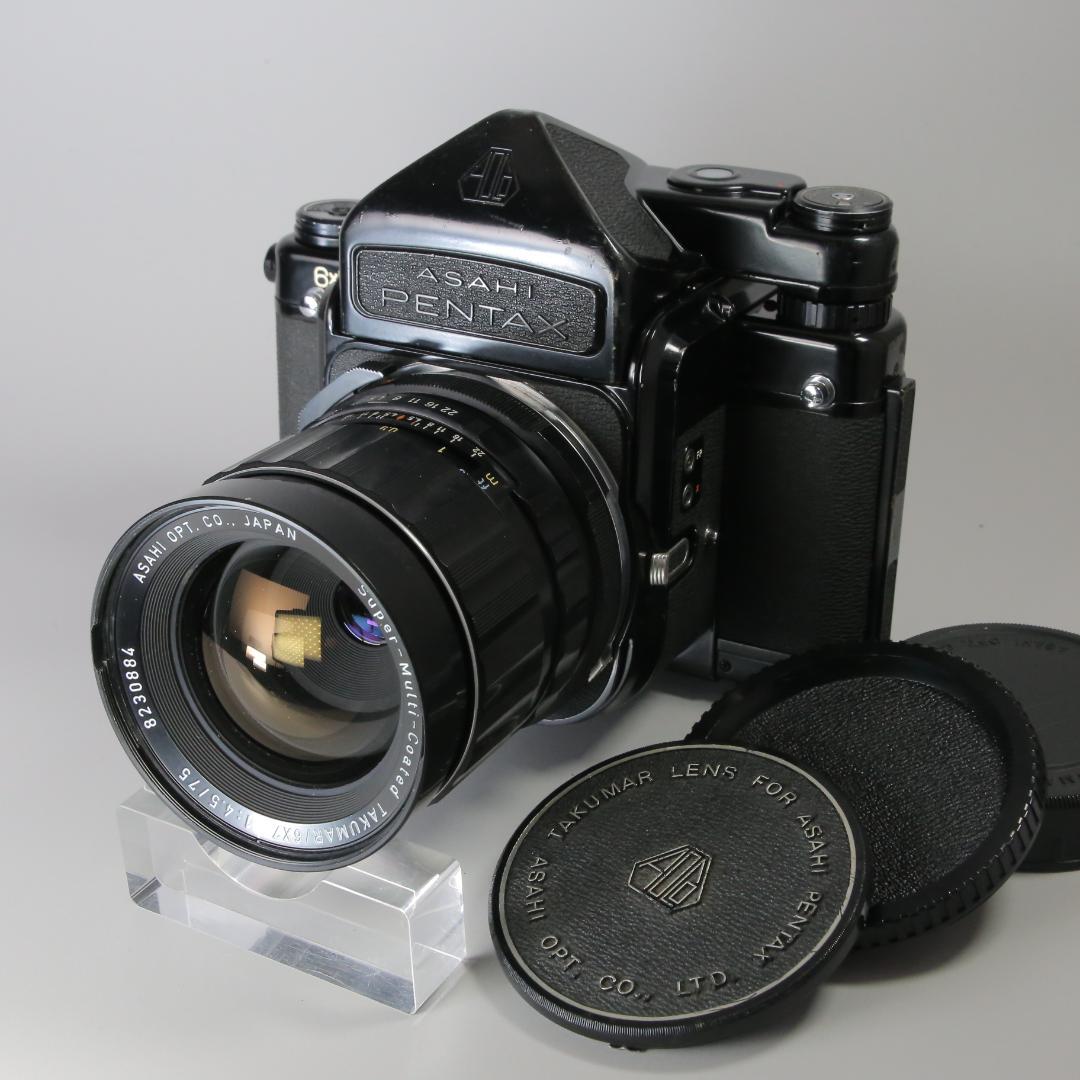☆良品☆PENTAX 6×7　TTL　バケペン　75ｍｍF4.5　＃191