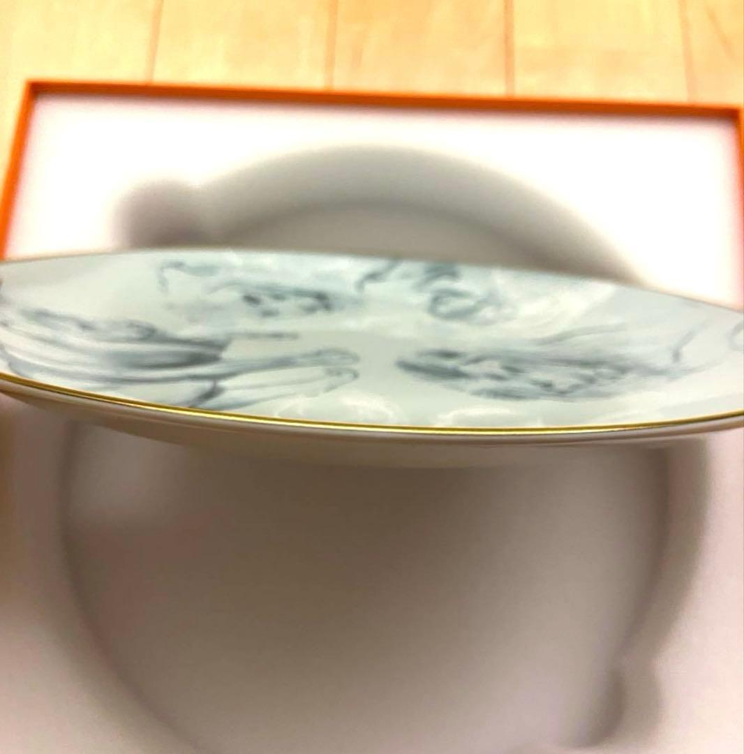 希少 新品未使用 エルメス 赤道直下のスケッチ プレート デッサン ロベールダレ