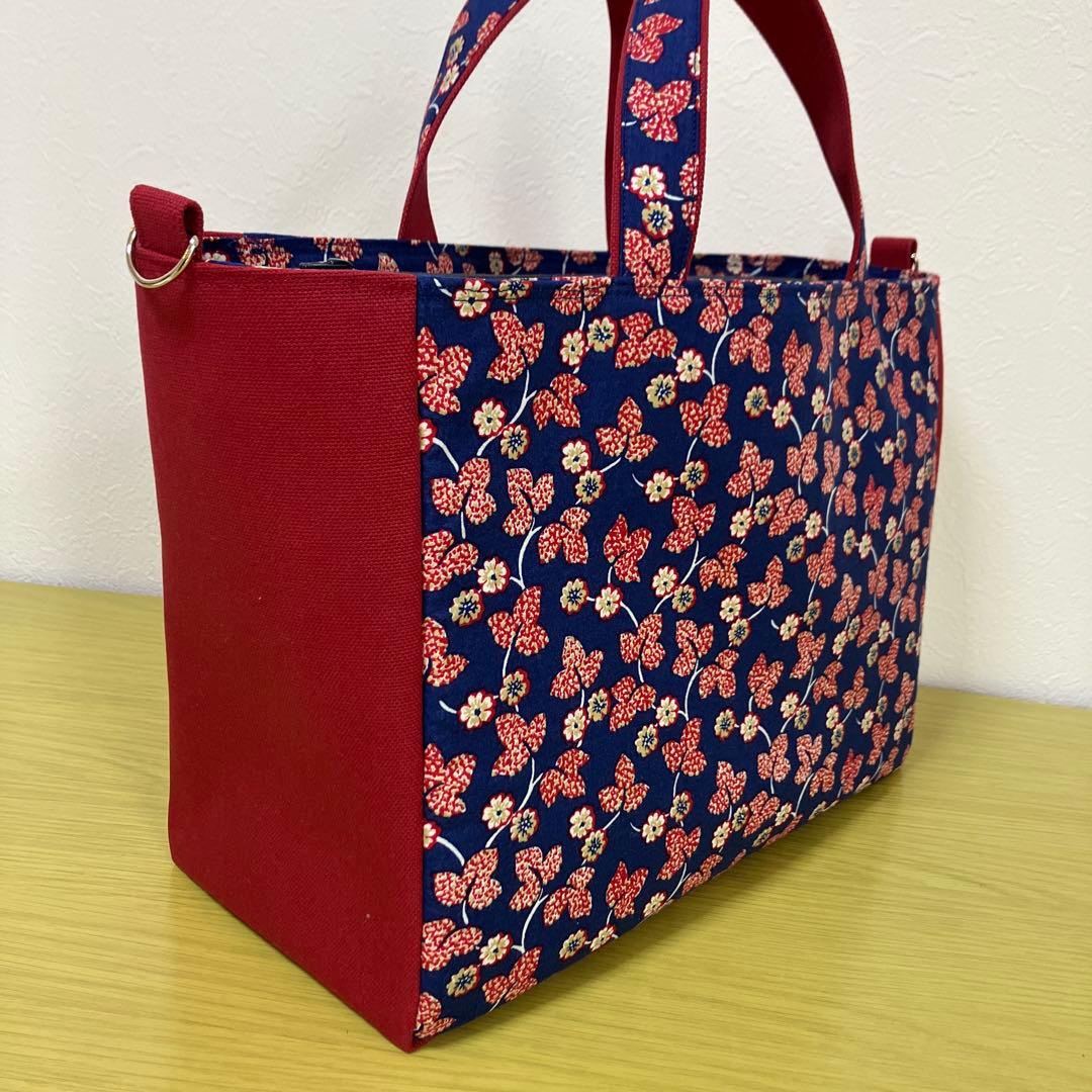 ソレイアード　帆布　あおりポケット　トートバック　ビジネスバック　ポーチ　Dカン