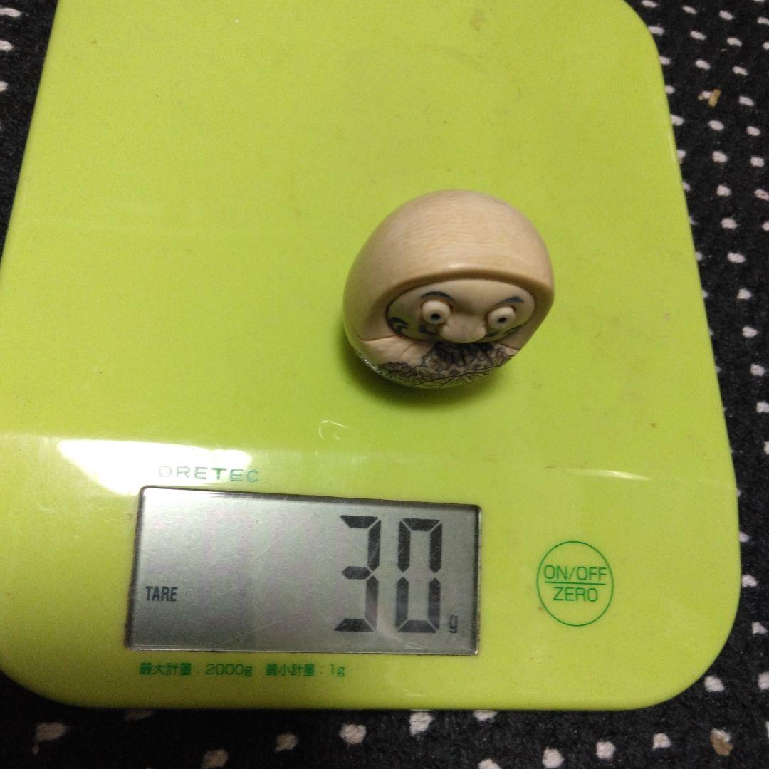 名匠『良舟』象牙調ストラップヘッド　象牙ではありません！