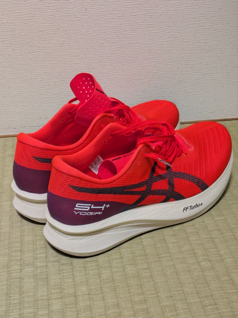 アシックス S4+ YOGIRI 28.0cm FLASH RED