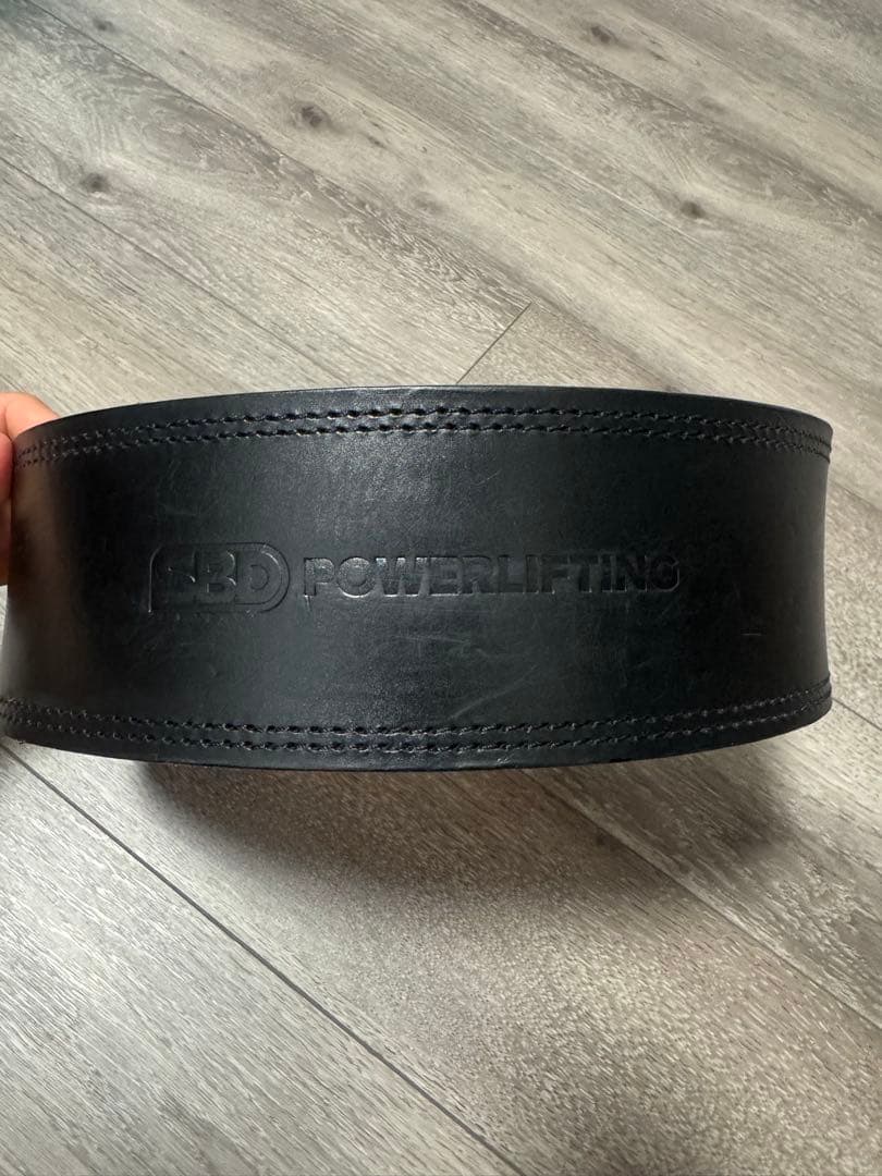 SBD POWERLIFTING トレーニングベルト 黒