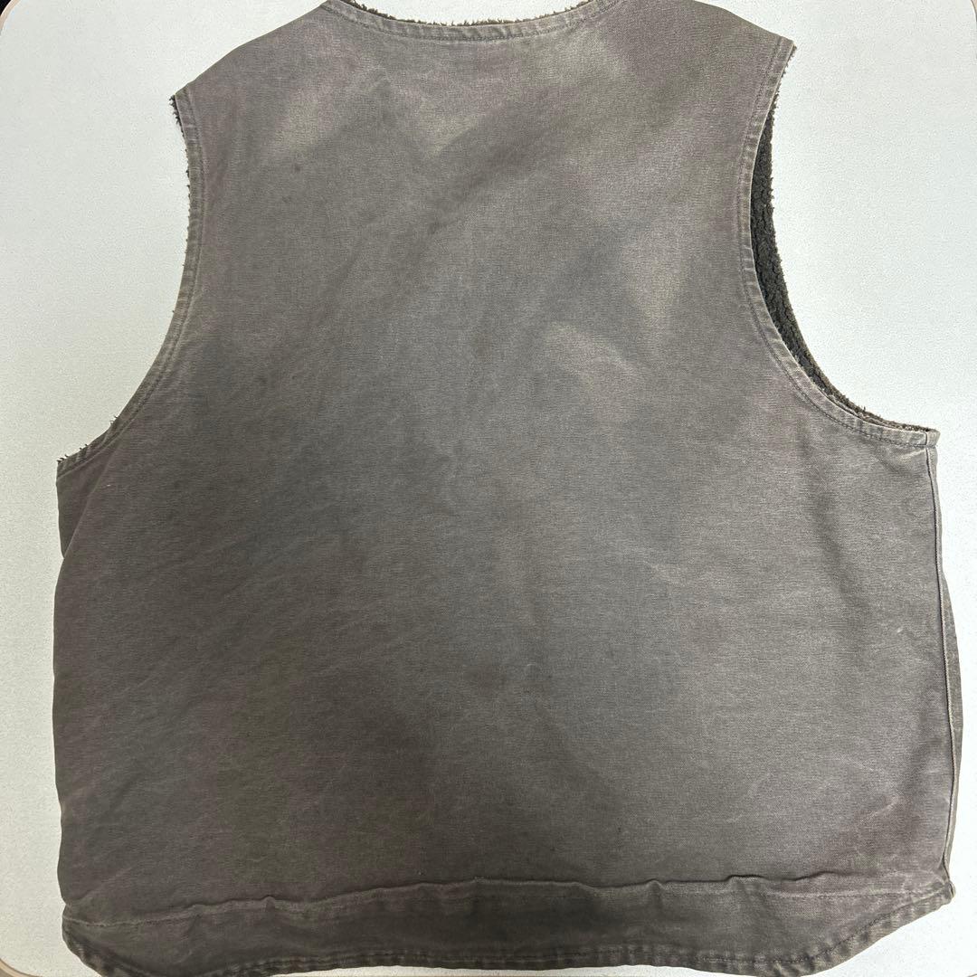 Carhartt グレー ベスト ノースリーブ