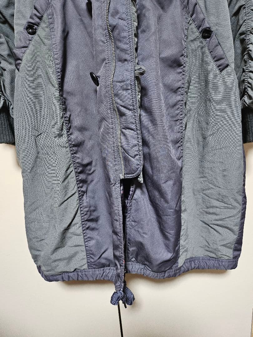 DIESEL グレー モッズコート Sサイズ