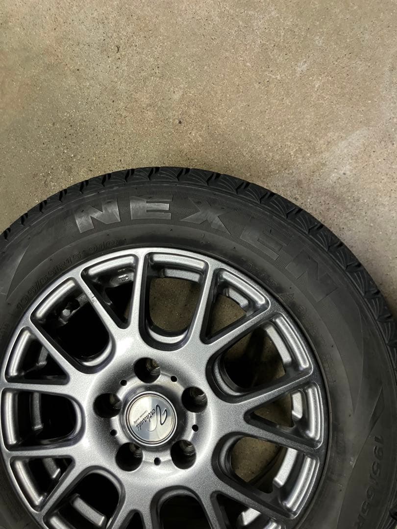 富士さま専用　15インチスタッドレスタイヤ