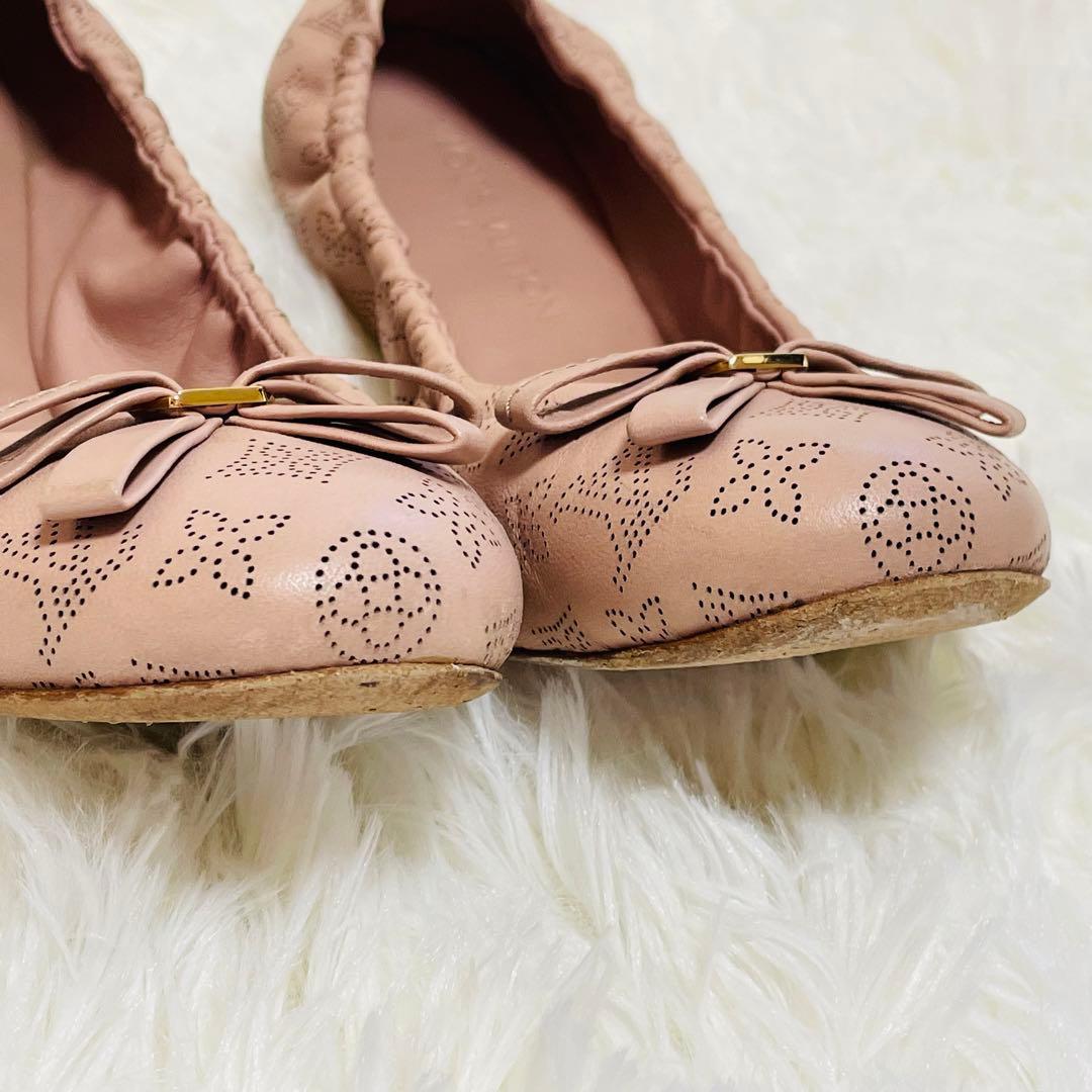 ルイヴィトン マヒナ バレーシューズ 37.5 (24センチ相当)希少