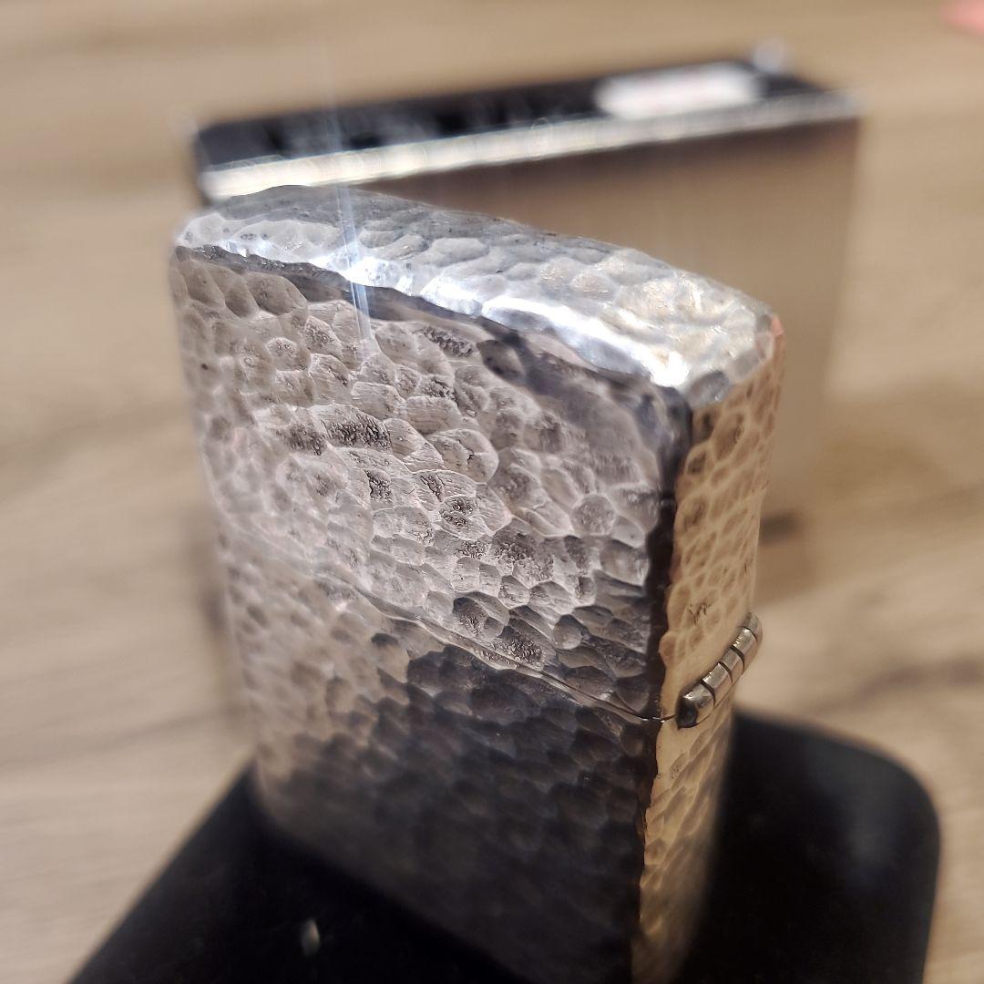 ZIPPO スターリングシルバー ハンマートーン
