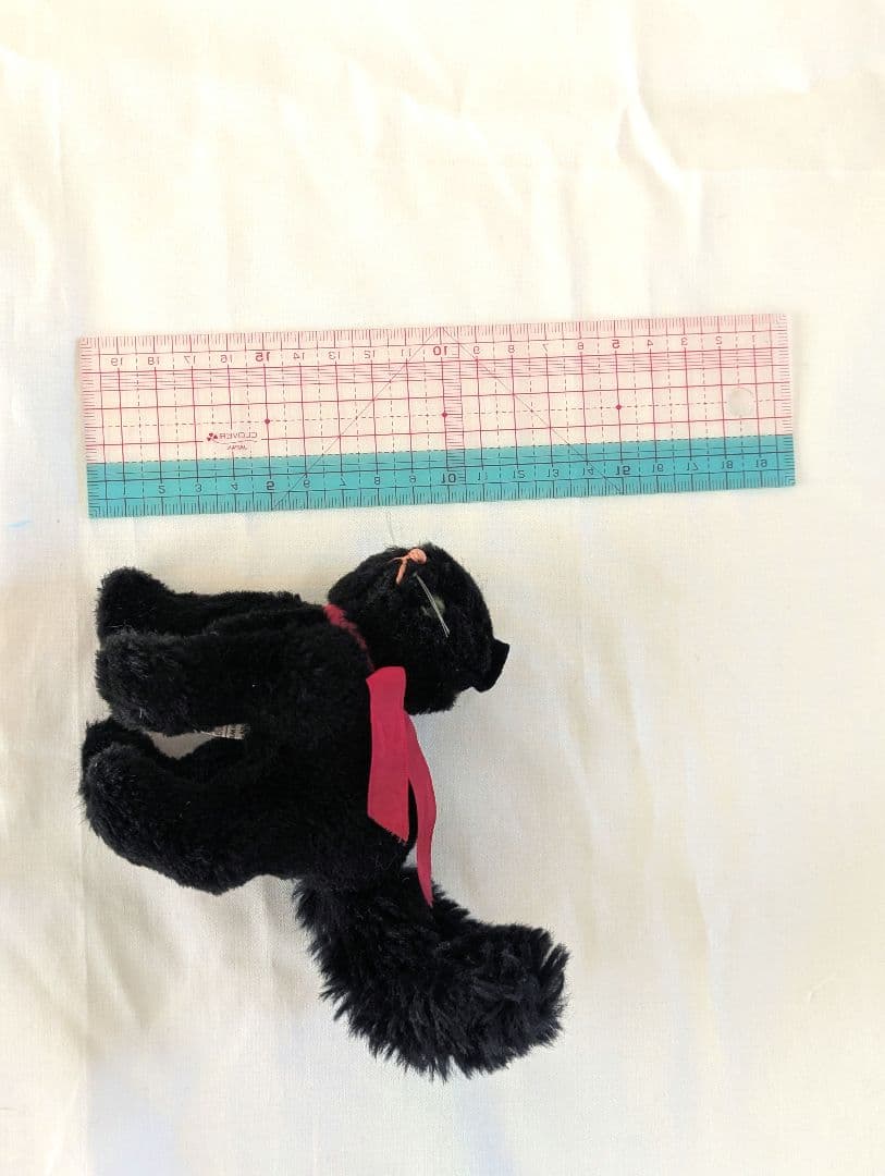 ハーマン　黒猫　ブラックキャット　トムキャット　ぬいぐるみ　アンティーク