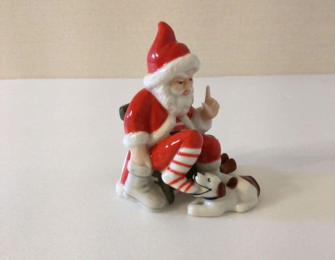 ロイヤルコペンハーゲン　2012年　クリスマス　フィギュリン　サンタクロース