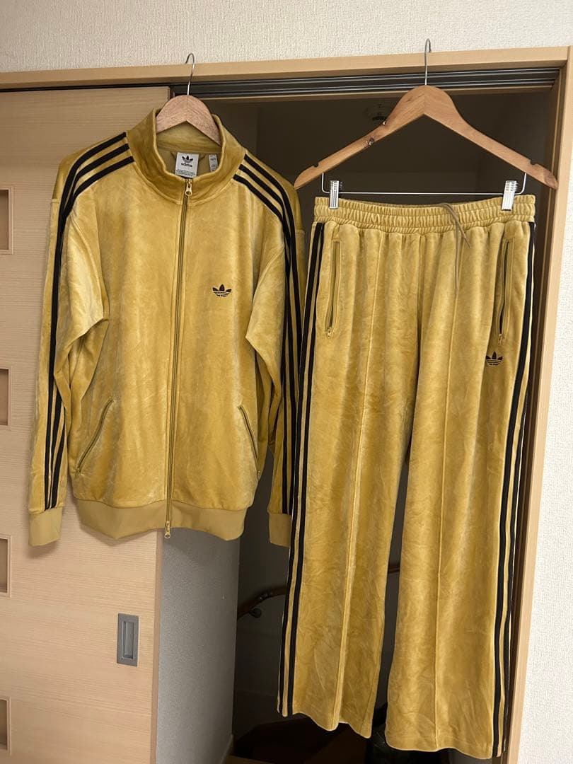 ウォーキング・ランニングウェア adidas BECKENBAUER VELOUR TRACKTOP