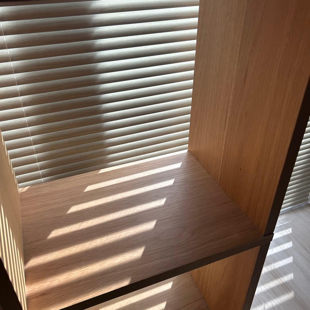 無印良品 スタッキングシェルフセット3段 幅122×奥行28.5×高さ121cm