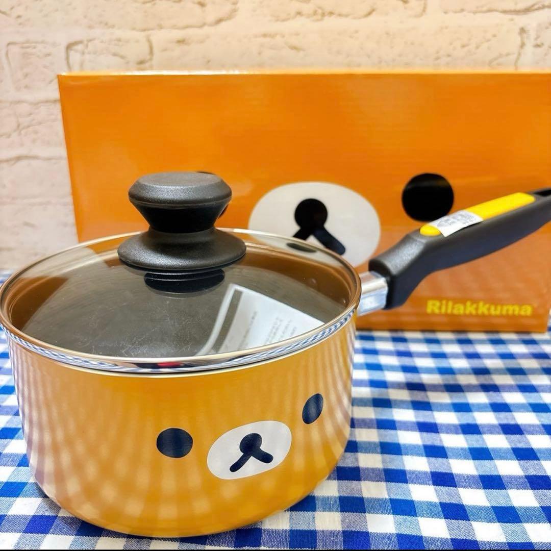 【新品】リラックマ IH対応 鍋&フライパン 4点セット