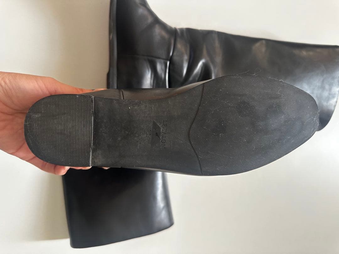 ルタロンLE TALON ワイドシャフトロングブーツXL 25cm/25.5cm