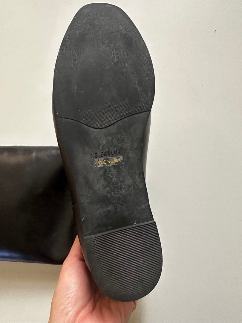 ルタロンLE TALON ワイドシャフトロングブーツXL 25cm/25.5cm