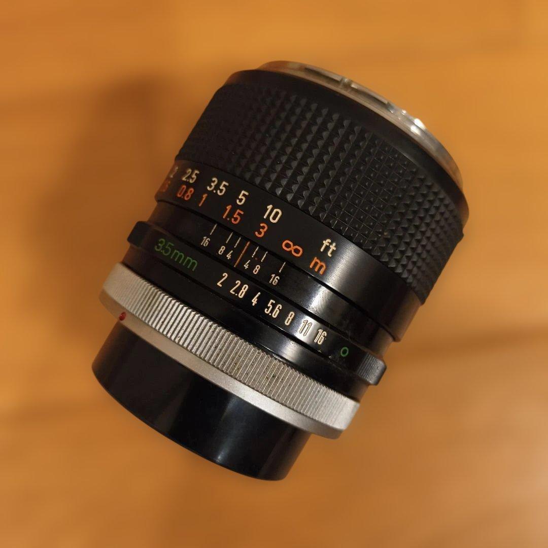 Canon FD 35mm f/2 レンズ キャノン