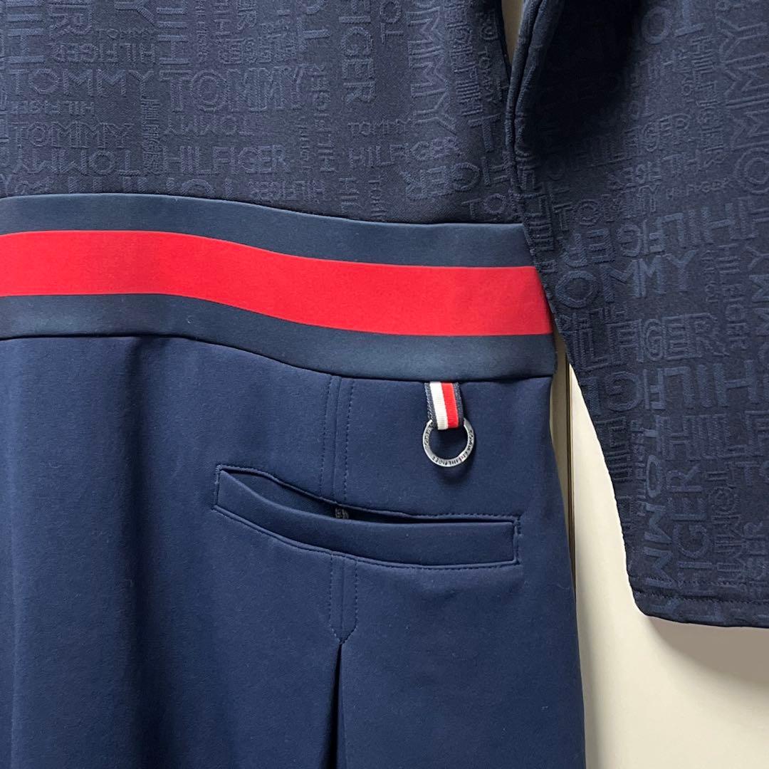 定価2万【トミーヒルフィガーゴルフ 】ゴルフウェア ワンピース ロゴ　長袖