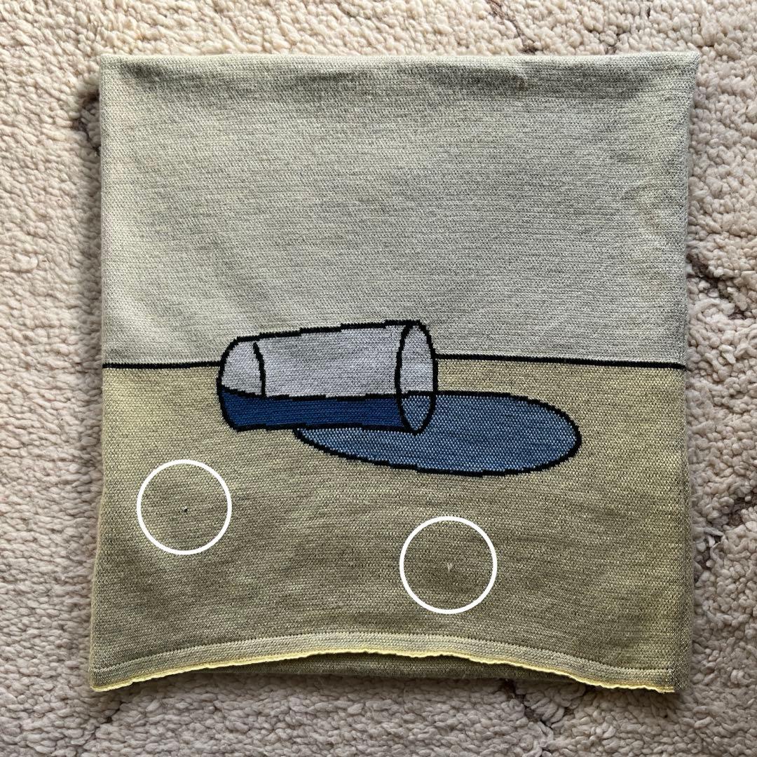 【unpis × sato】クッションカバー a glass tukifune