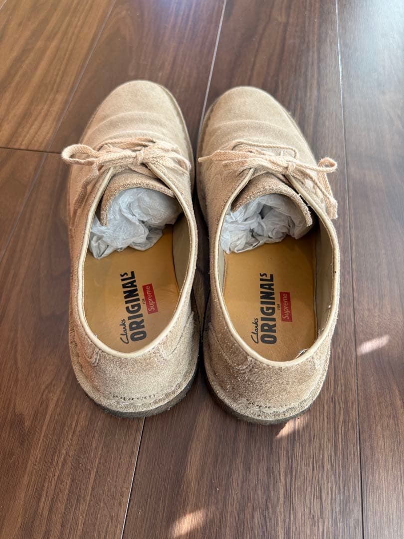 美品 supreme clarks Desert Mali Low