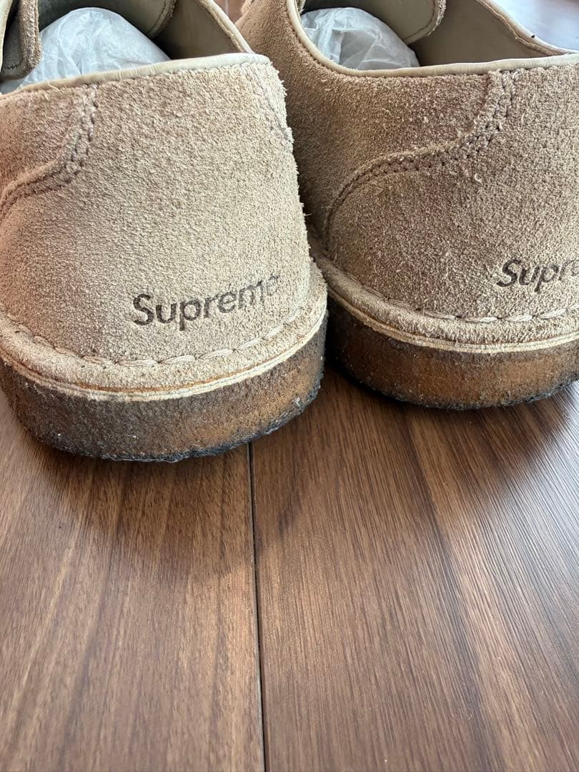 美品 supreme clarks Desert Mali Low