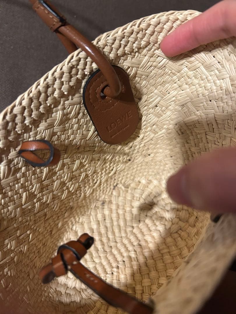 LOEWE アナグラム バスケットバッグ ミニ