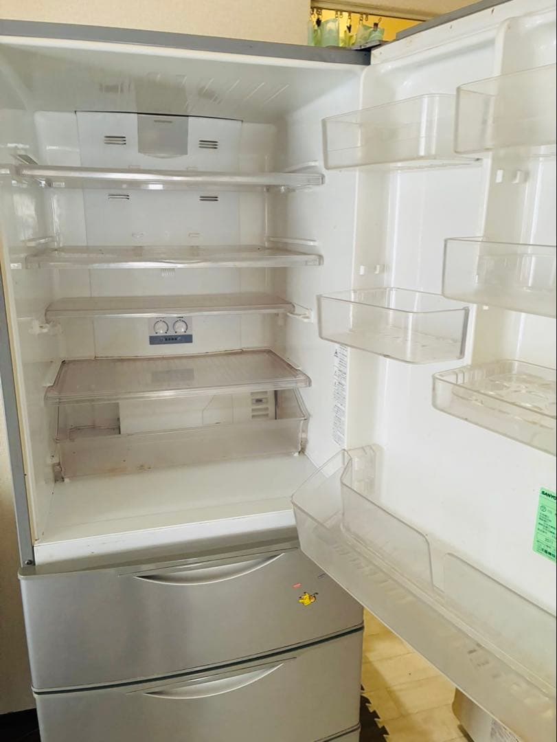 福岡発 SANYOサンヨー 冷凍冷蔵庫 355L 4ドア SR-361U 動作品