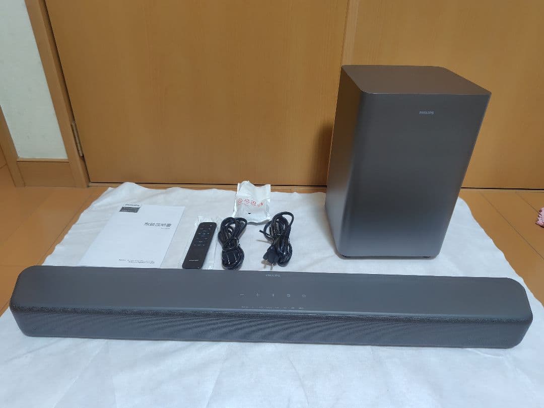 PHILIPS TAB5309サウンドバー サブウーファー付き