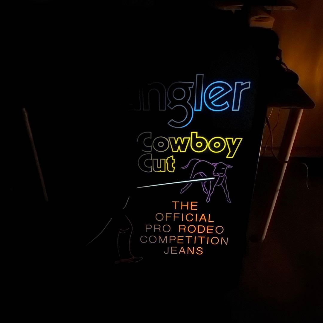 その他 Wrangler Cowboy Cut NEON SIGN